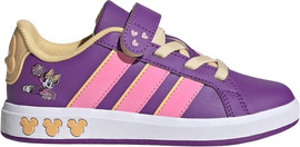 Adidas נעלי אופנה דיסני לילדים JS2347 בצבע סגול