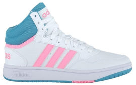 Adidas נעלי אופנה לילדים ונוער HQ1256 בצבע לבן/ורוד