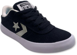 CONVERSE נעלי אולסטאר בד בצבע שחור זהב