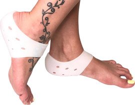 Fit Step Pro זוג חבקי סיליקון לעקב – פתרון מושלם לדורבן ולפלנטר פסיאטיס