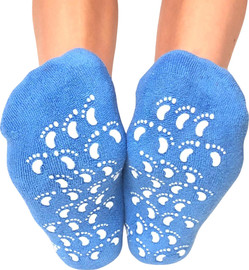 Fit Step Pro גרבי ג'ל לחות – טיפול משקם לעור יבש וסדוק בכפות הרגליים