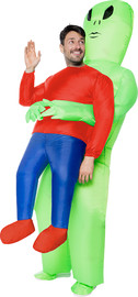 בי מגניב תחפושת מצחיקה חייזר מתנפח חוטף אותך