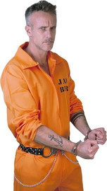 בי מגניב תחפושת אסיר מאסר עולם לגבר