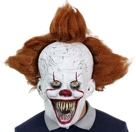 בי מגניב מסכת ליצן מפחידה מסכה עשויה מלטקס