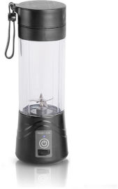 Berko Home בלנדר שייקר נייד נטען להכנת שייקים ומיצים - שחור