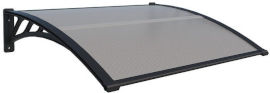 Garden Top גגון גשם לדלת/חלון דגם קנדה B - שחור