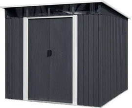Garden Top מחסן מתכת דגם PS0608 מידה 2.38X1.94