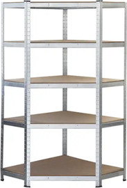 Garden Top כוננית מתכת פנתית 5 קומות