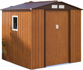 Garden Top מחסן מתכת פרמיום דגם 2.13X2.55 W78