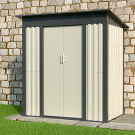 Garden Top מחסן מתכת דגם SASS2 מידה 1.85X1.20X1.80