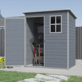 Garden Top מחסן פלסטיק 1.64X1.04 דגם F35