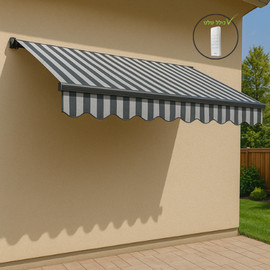 Garden Top סוכך חשמלי עם שלט 250X200 דגם אלקטריק
