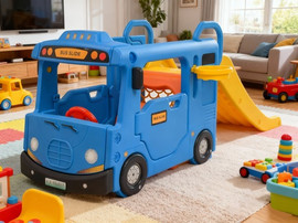 BUBU מתקן פעילות לילדים דגם אוטובוס