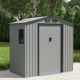 Garden Top מחסן מתכת פרמיום דגם 2.13X1.27 Garden Top G74
