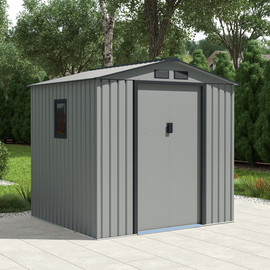 Garden Top מחסן מתכת פרמיום דגם 2.13X1.91 Garden Top G76