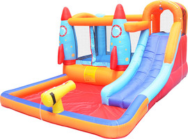 Doctor Dolphin מתקן מתנפח עם מגלשה דגם NT-063106