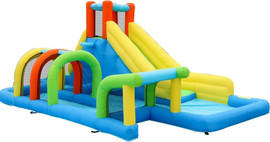 Doctor Dolphin מתקן מתנפח עם מגלשה דגם NT-93090T