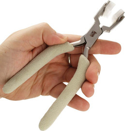 BEADSMITH אמנות הקימור המושלם: פלייר מקצועי לכיפוף צמידים עם כריות סיליקון מבית BEADSMITH