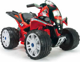 מאמא יוקרו טרקטורון 12V דגם Ninja בצבע אדום
