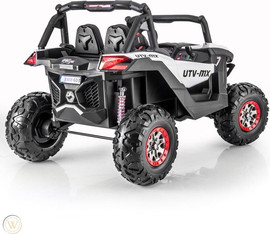 מאמא יוקרו טרקטורון ממונע RZR XMX 24V לבן