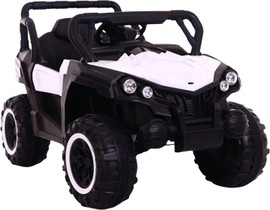 מאמא יוקרו ג'יפ שטח ממונע לילדים MINI RZR בצבע לבן