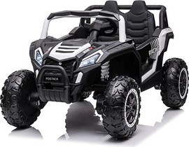 מאמא יוקרו ממונע באגי שטח דגם 12V Beast בצבע לבן