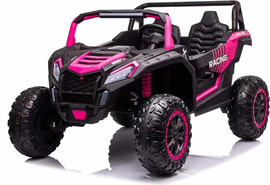 מאמא יוקרו ממונע באגי שטח דגם 12V Beast בצבע ורוד