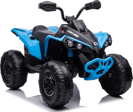 מאמא יוקרו טרקטורון CAN AM + שלט להורים 12V כחול