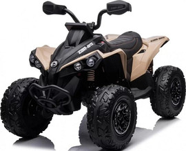 מאמא יוקרו טרקטורון CAN AM + שלט להורים 12V צבאי