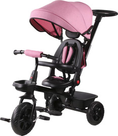מאמא יוקרו תלת אופן 3 ב 1 דגם TRIFUN עם כיסא נשכב ומסתובב 360 וגלגלי EVA ללא תקרים