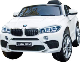 מאמא יוקרו מכונית ממונעת BMW XM6 12 V -צבע לבן