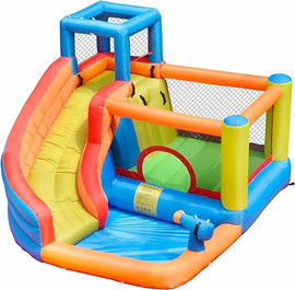 Doctor Dolphin מתנפח לחצר62030 NT+בריכה ומגלשה