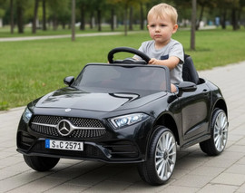 מאמא יוקרו מרצדס ממונע 12V דגם CLS350 צבע שחור