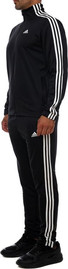 Adidas חליפת ספורט איכותית לגברים המנדפת זיעה בצבע שחור