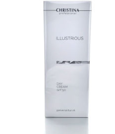 כריסטינה ILLUSTRIOUS DAY CREAM SPF50 - קרם יום עשיר טיפול בכתמים עם הגנה מהשמש