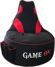 ORO פוף גיימינג מקצועי GAME ON – לילדים, נוער ומבוגרים – שחור אדום