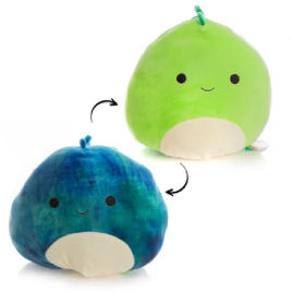 Squishmallow סקווישמלו בובה כרית פליפ 2 ב-1 דָּנִי/דַמְיָאן 30 ס"מ