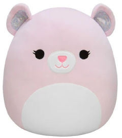 Squishmallow סקווישמלו בובה כרית זאיה הדובה 30 ס"מ