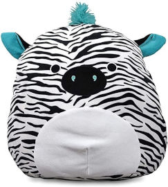 Squishmallow סקווישמלו בובה כרית זיקי הזברה 20 ס"מ