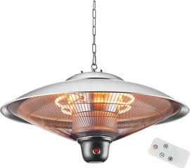 HYUNDAI תנור תלוי IP34 2000W + שלט HYUNDAI HAH-2055