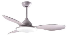 Semicom מאוורר תקרה "52 דגם סנסציה עם שלט-לבן Semicom SM-3061W52/36CT