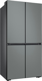 SAMSUNG מקרר מקפיא תחתון 4 דלתות סמסונג RF71A9132S אפור Samsung