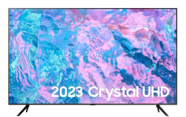 SAMSUNG טלוויזיה חכמה 75" דגם Samsung 75CU7100 Crystal Processor smart 4K