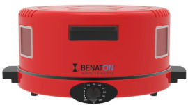 Benaton אופה פיתות ולחמים מקצועי קוטר 40 ס"מ Benaton BT-6040 - צבע אדום