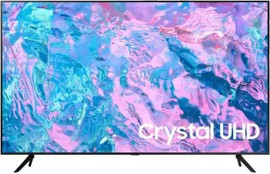 SAMSUNG טלוויזיה חכמה 55" דגם Samsung 55CU7000 Crystal Processor smart 4K