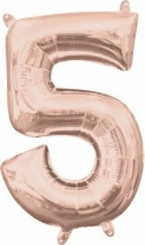 מסיבלנד בלון מספר 5- רוז גולד