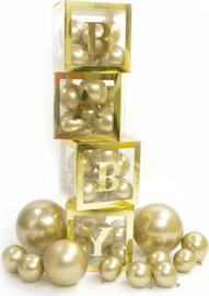 מסיבלנד סט 4 קופסאות BABY זהב