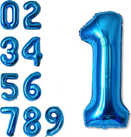 מסיבלנד בלון מספר 1 - כחול