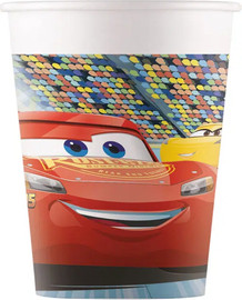 מסיבלנד כוסות יום הולדת מכוניות-8 יחידות