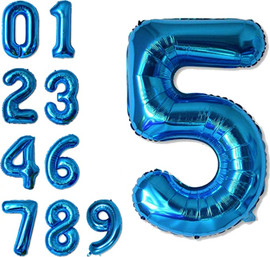 מסיבלנד בלון מספר 5 - כחול